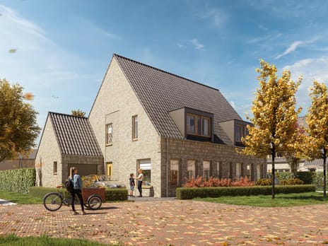 Foto van 2 onder 1 kap L 2-onder-1-kapwoning