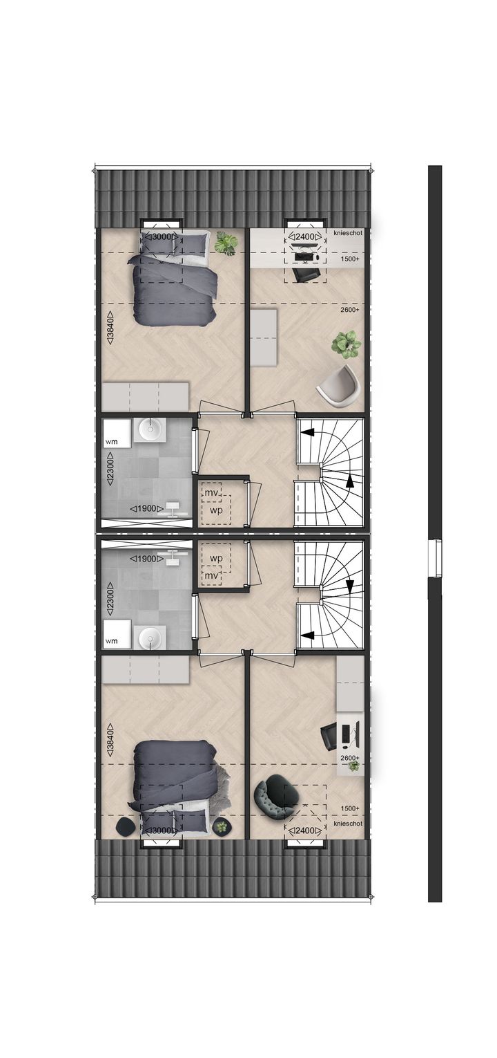 Foto 6 van Geschakelde schuurwoning 24