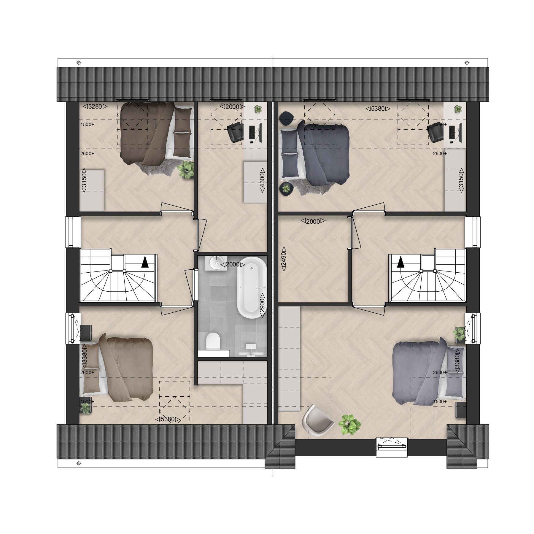 Foto 9 van Halfvrijstaande woning 8