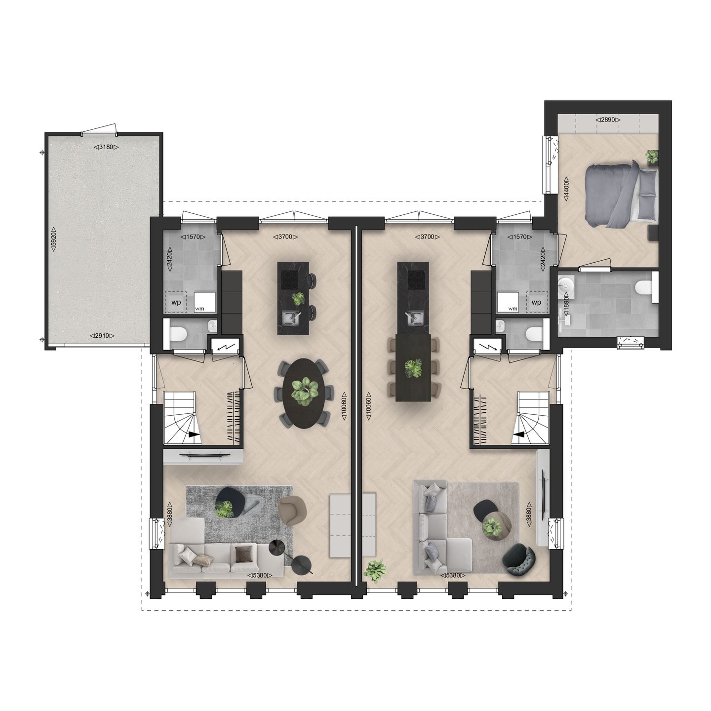 Photo 10 of Halfvrijstaande woning 12