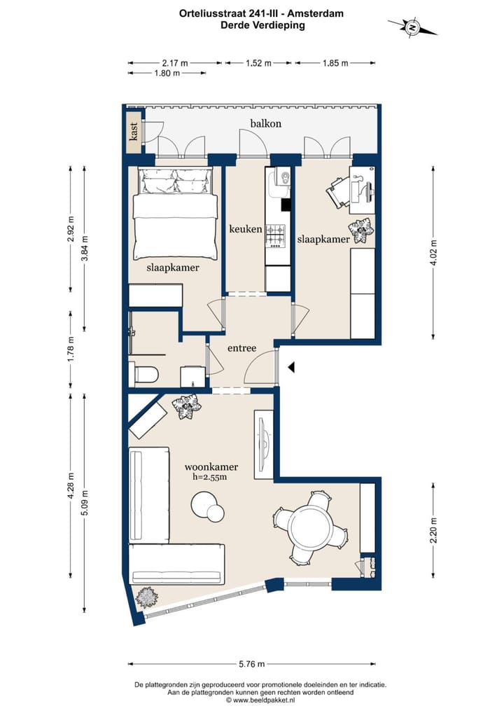 Foto 42 van Orteliusstraat 241-3