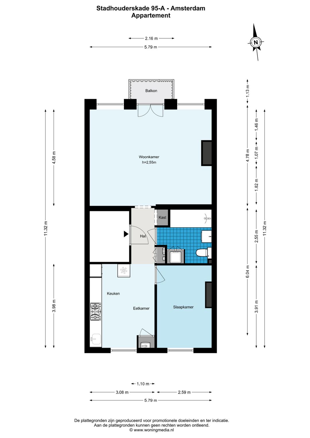 Foto 17 van Stadhouderskade 95-A