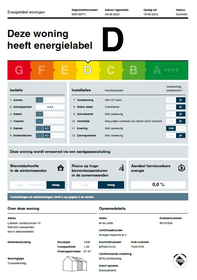 Foto 10 van Lambert Jacobszstraat 10