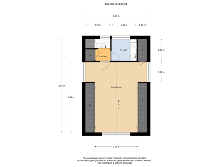 Bijgebouw Tweede verdieping