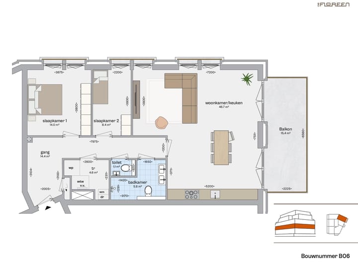 Photo 7 of Appartement (Bouwnr. B6)