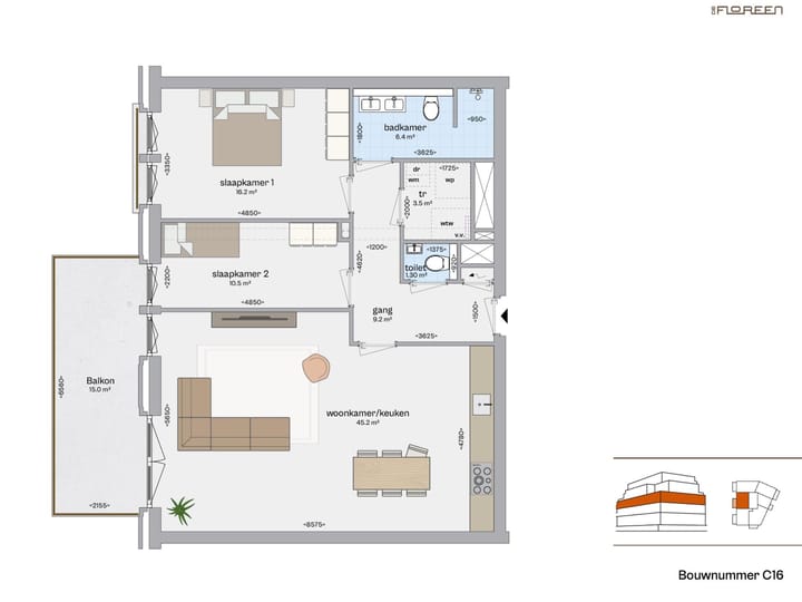 Photo 6 of Appartement (Bouwnr. C16)