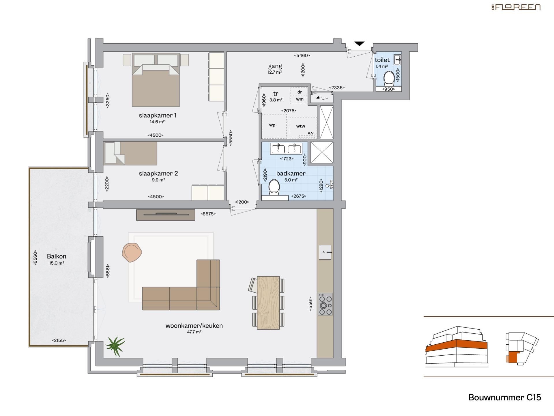 Photo 6 of Appartement (Bouwnr. C15)