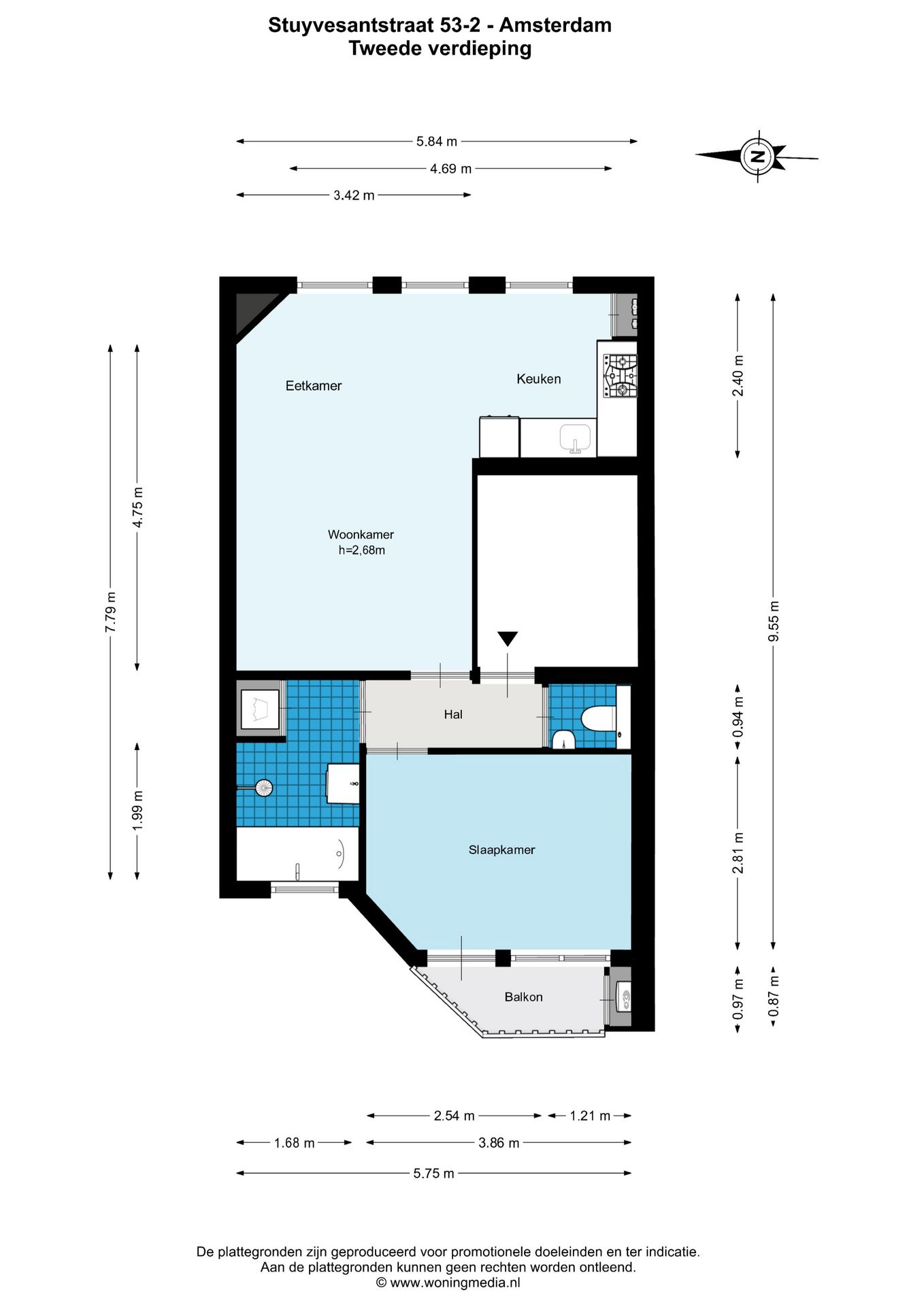 Foto 20 van Stuyvesantstraat 53-2