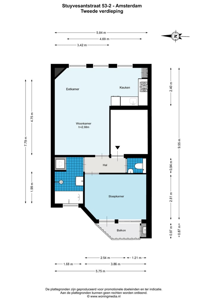 Foto 20 van Stuyvesantstraat 53-2