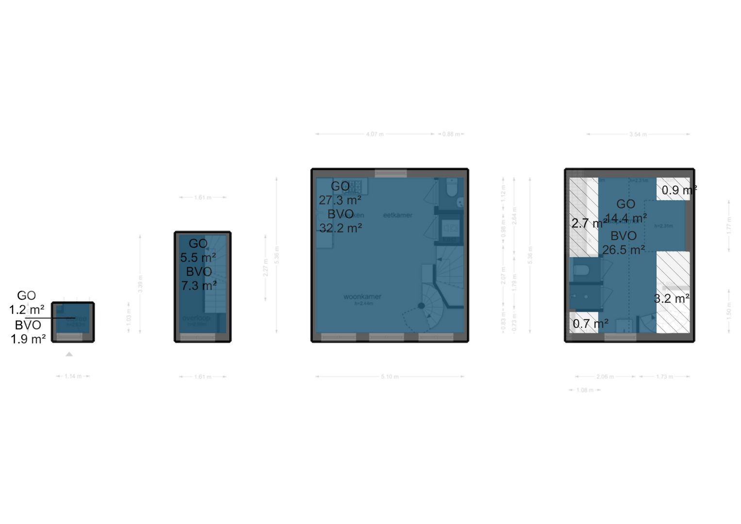 Foto 30 van Binnen Dommersstraat 27-2