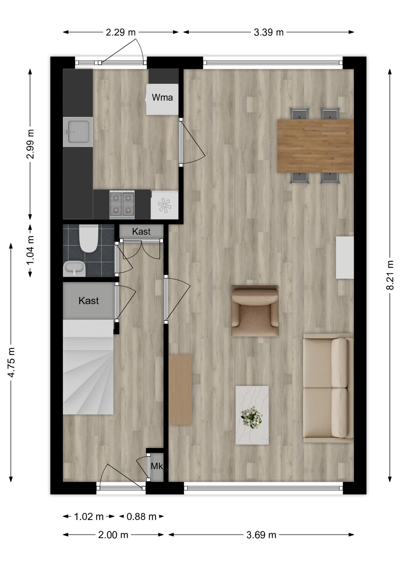 Foto 45 van Mauritsstraat 64