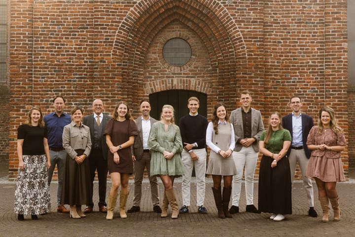 Een promotiefoto voor op kantoor