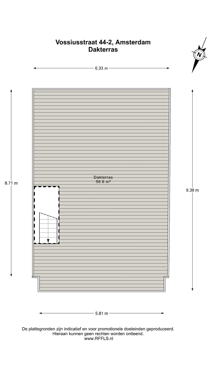 Foto 87 van Vossiusstraat 44-2