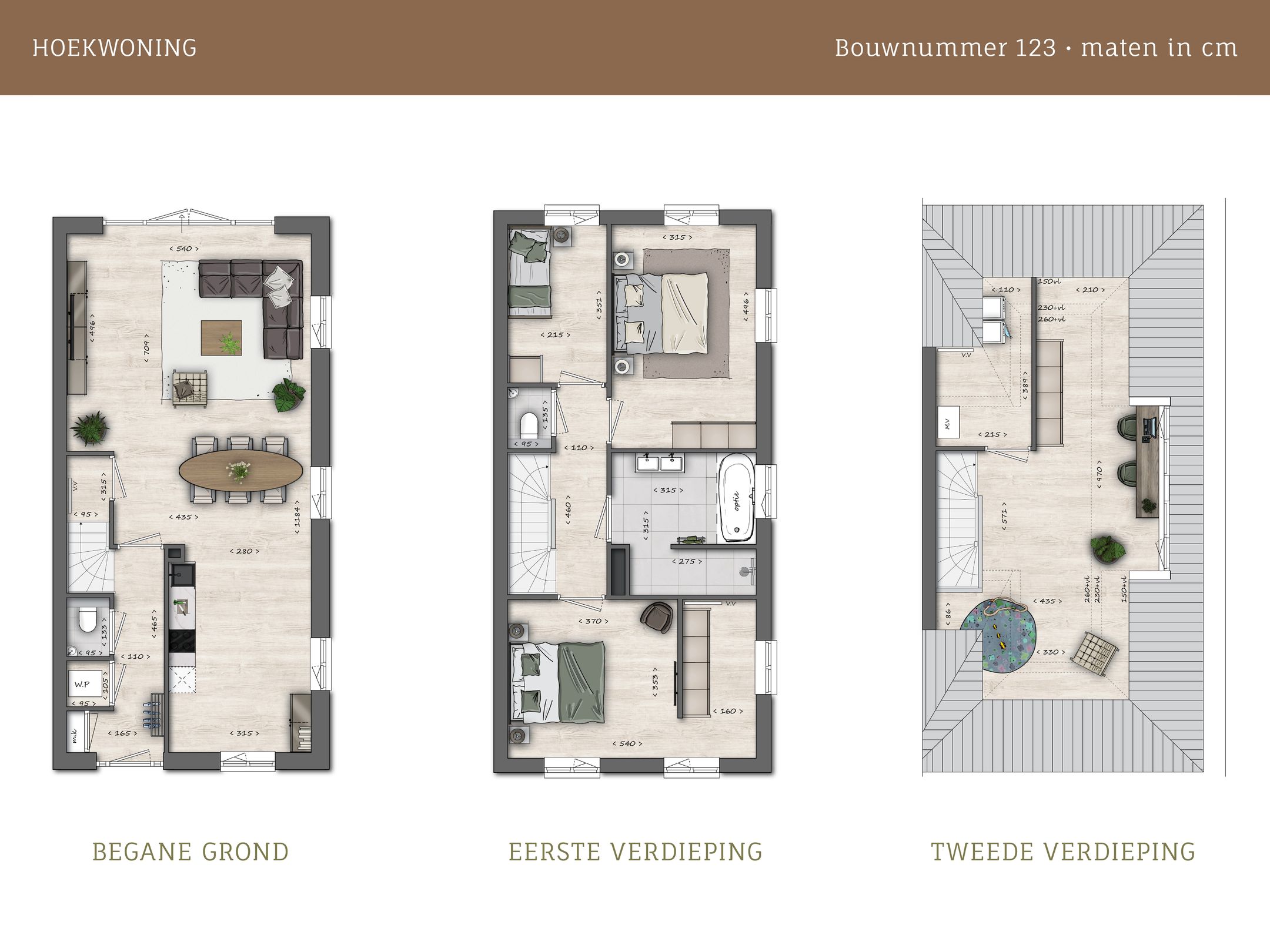 Foto 3 van Tussenwoning (Bouwnr. 125)