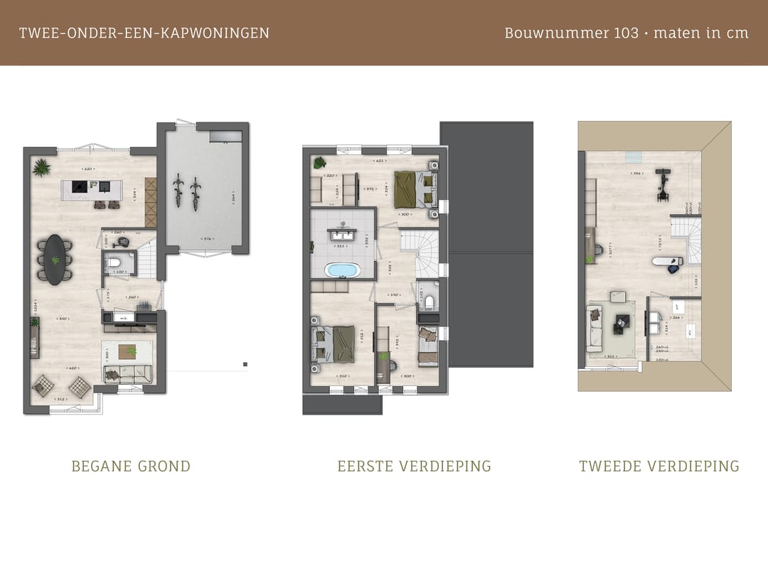 Foto 7 van Twee-onder-een-kapwoning (Bouwnr. 103)