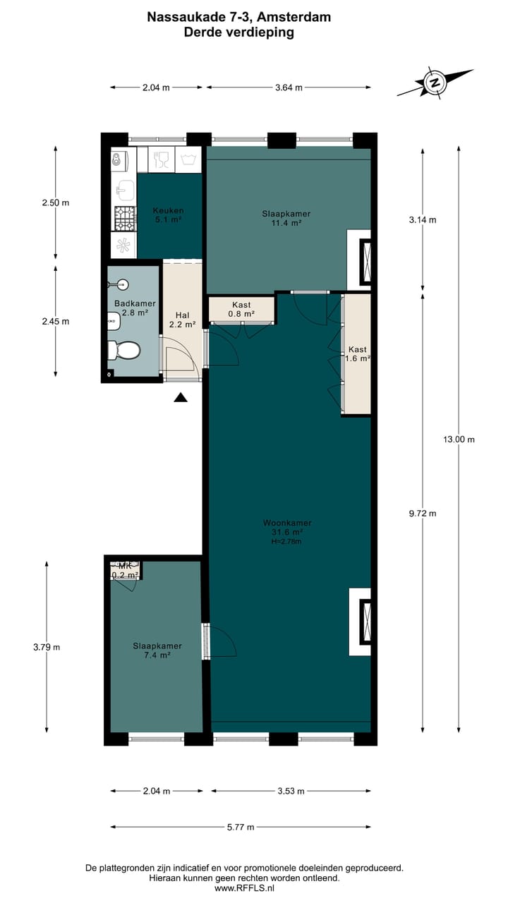 Photo 27 of Nassaukade 7-3