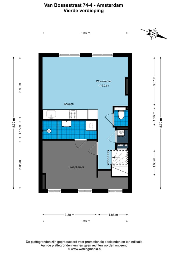 Foto 25 van Van Bossestraat 74-4