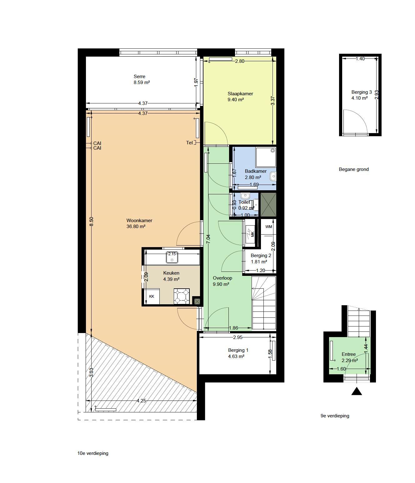 Foto 12 van Baron G.A. Tindalplein 209