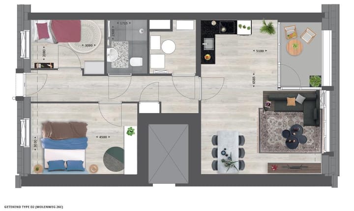 Foto 5 van Molenweg 26-C