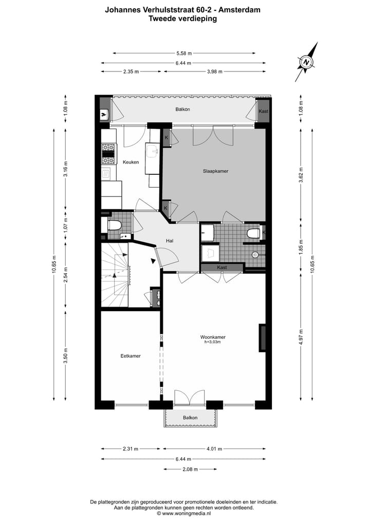 Photo 34 of Johannes Verhulststraat 60-2