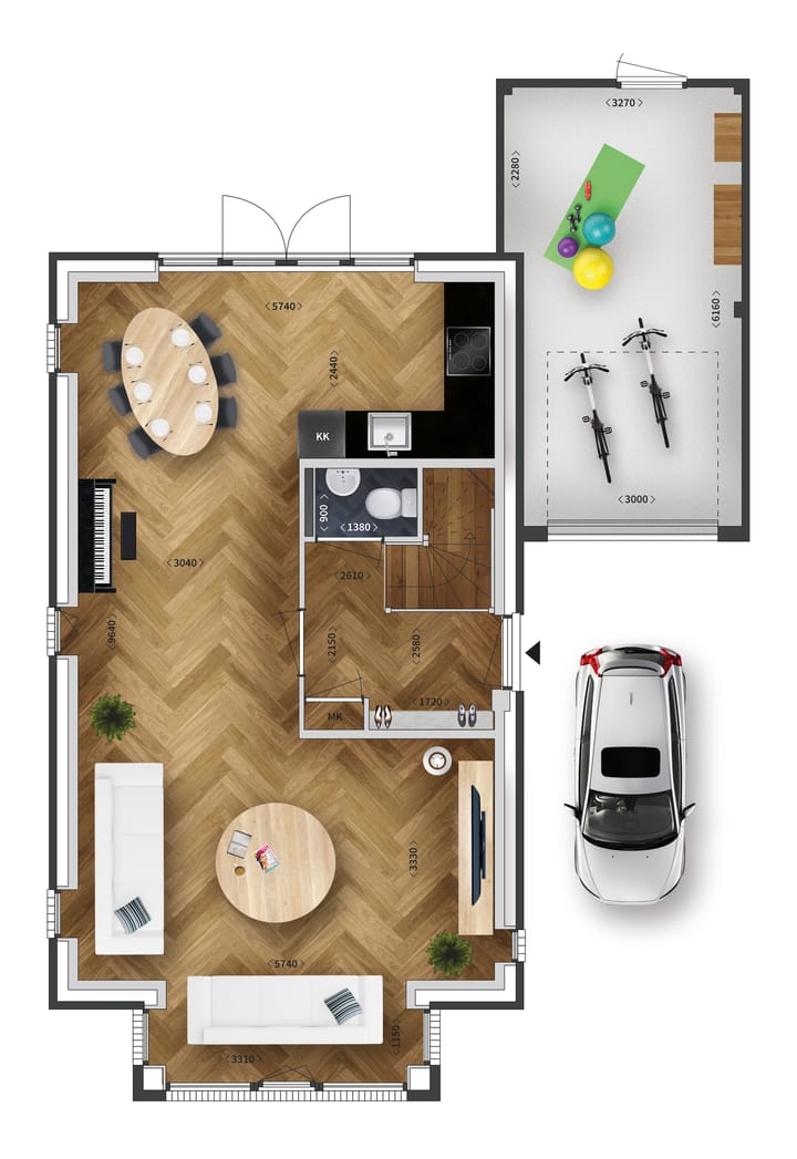 Foto 2 van Vrijstaande woning (Bouwnr. 11)