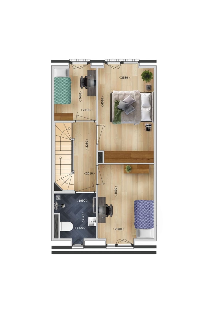 Foto 3 van Tussenwoning (Bouwnr. 34)