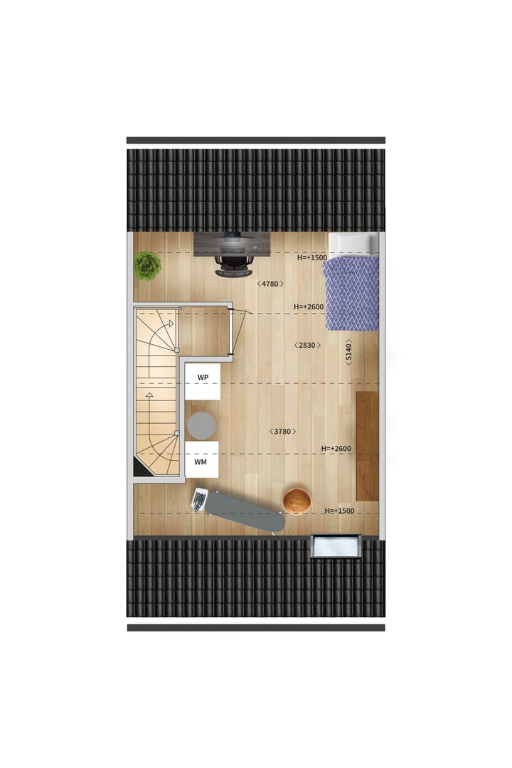 Foto 4 van Tussenwoning (Bouwnr. 34)