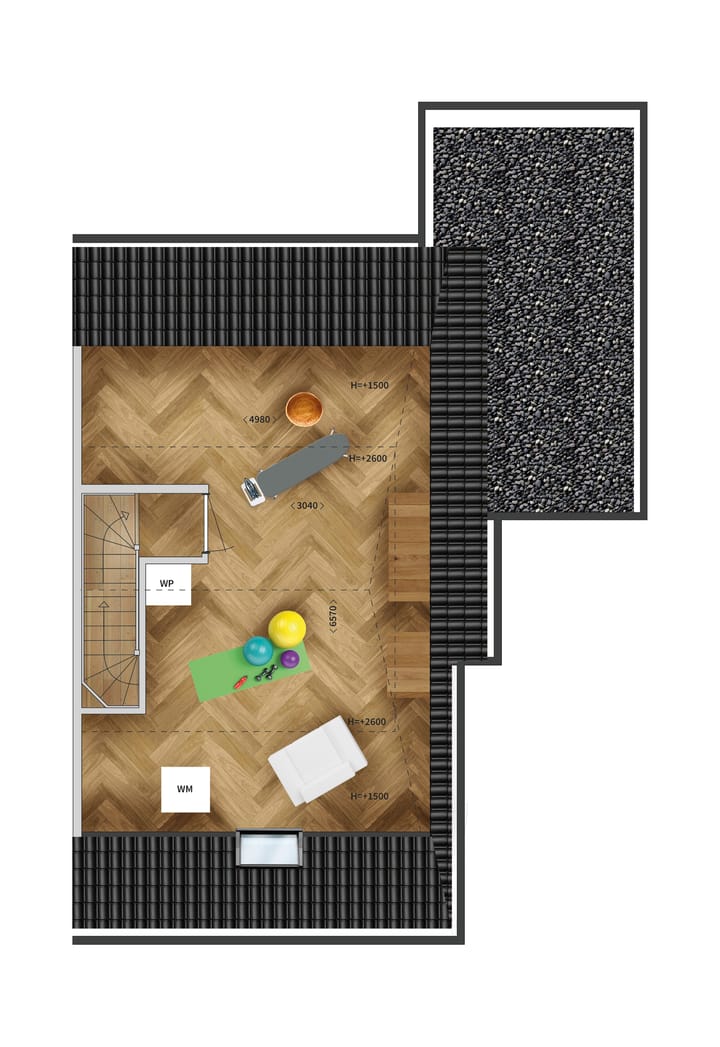 Foto 4 van Twee-onder-één-kapwoning (geschakeld) (Bouwnr. 31)