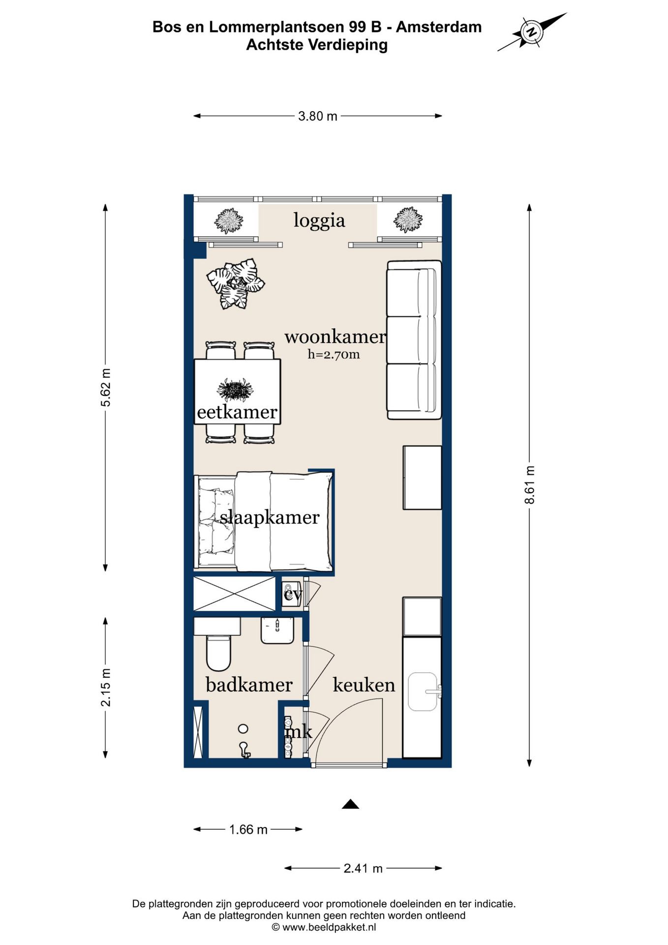 Foto 25 van Bos en Lommerplantsoen 99-B