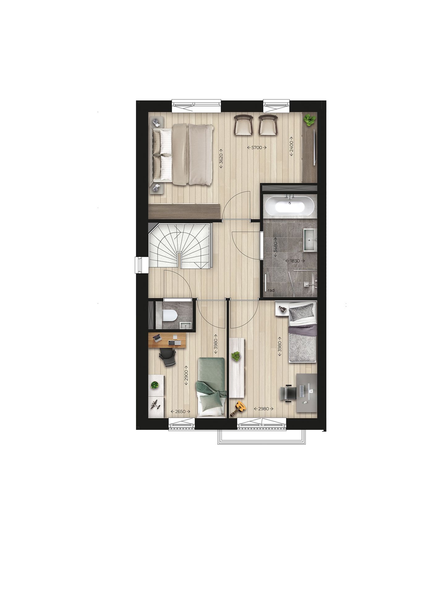 Photo 5 of Kiemakker (bnr10) (Bouwnr. 10)