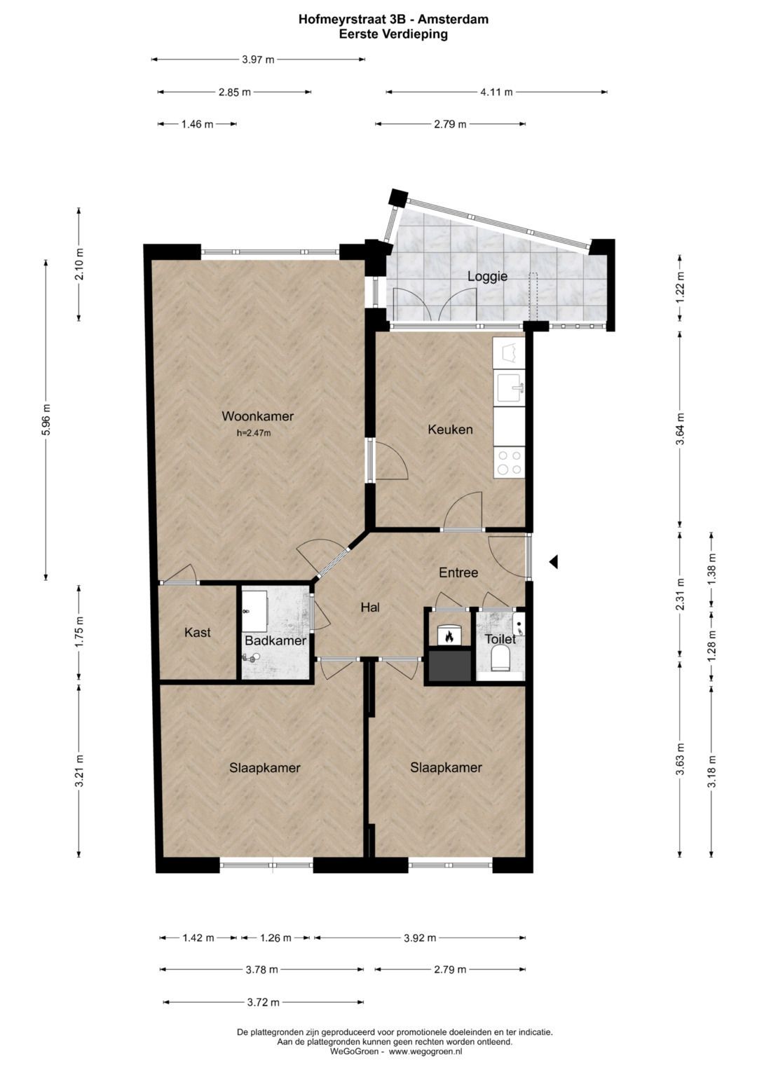 Foto 19 van Hofmeyrstraat 3-B