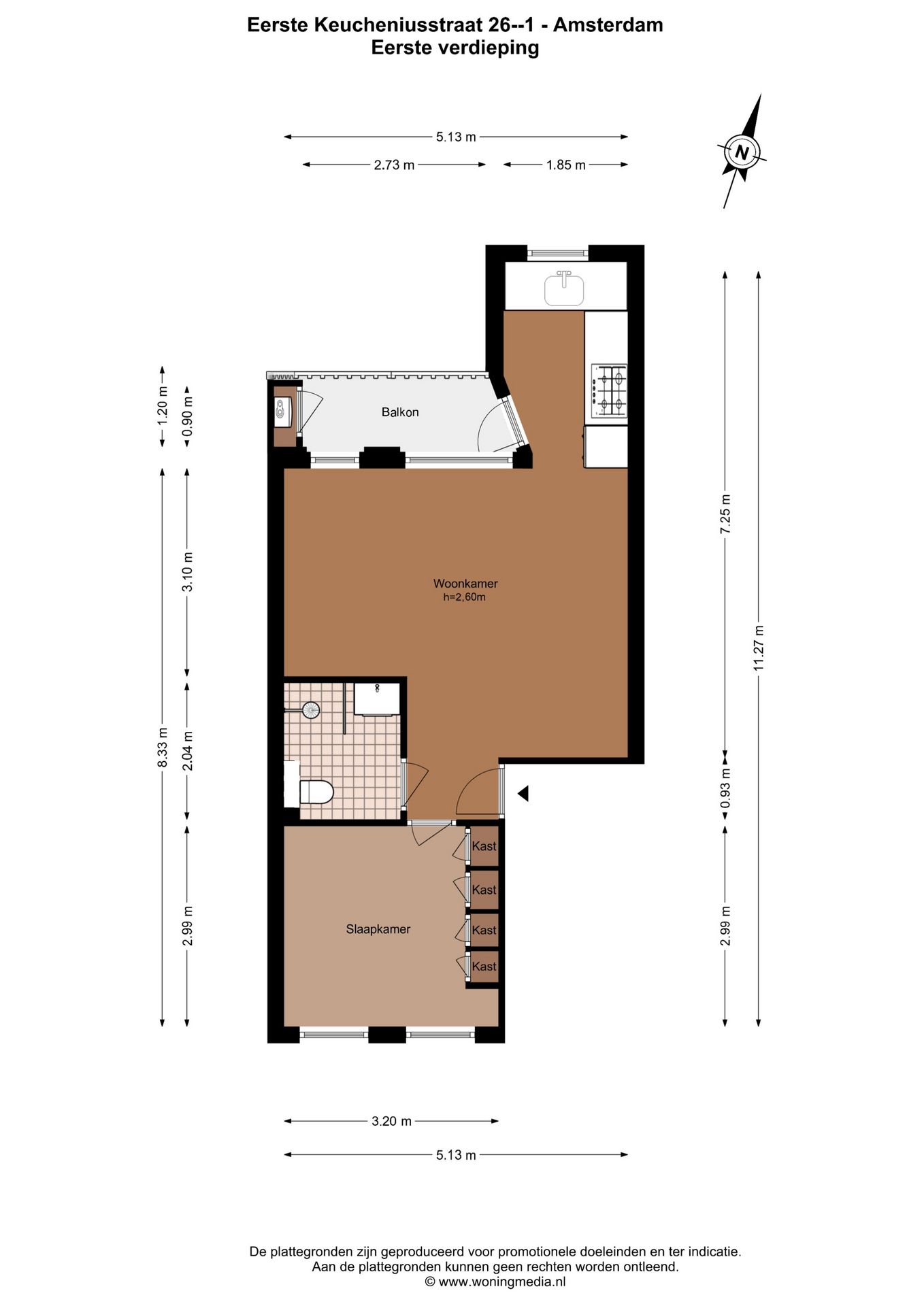 Foto 25 van Eerste Keucheniusstraat 26-1