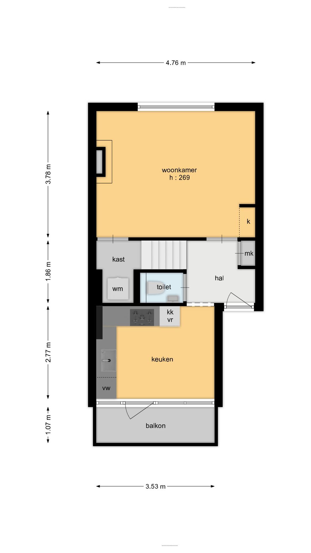 Foto 31 van Bagijnenstraat 9-D