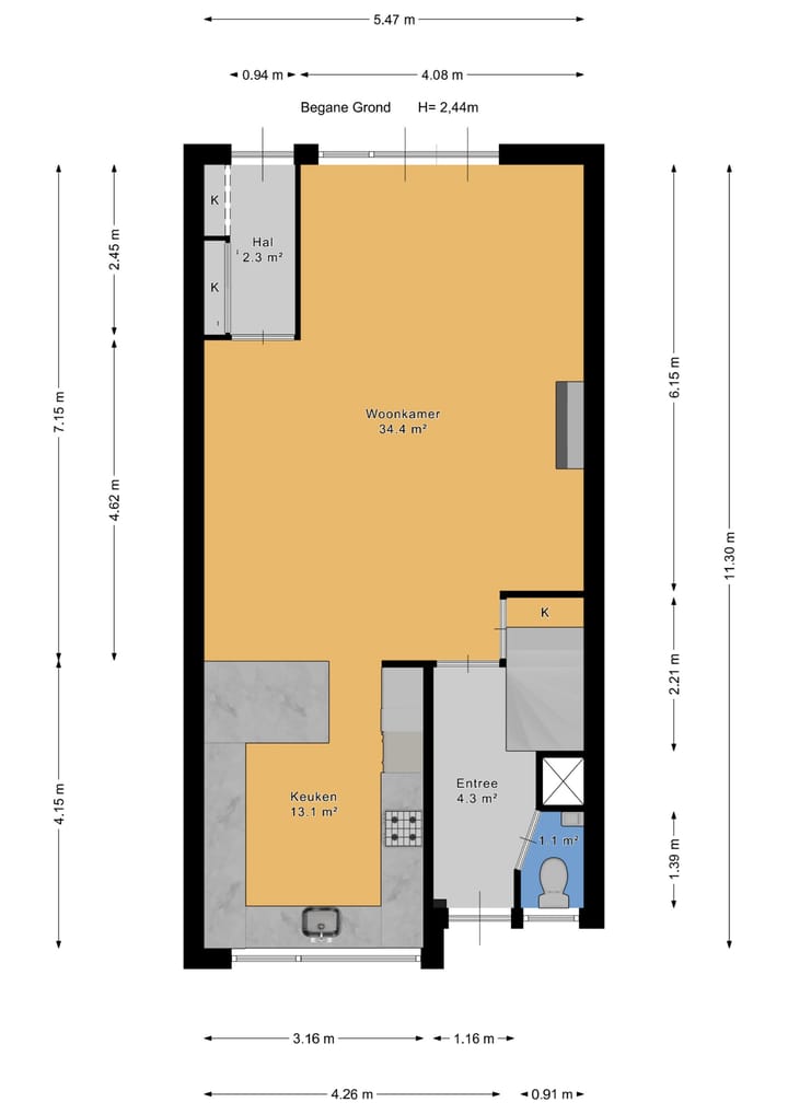 Foto 44 van Einddorpstraat 39