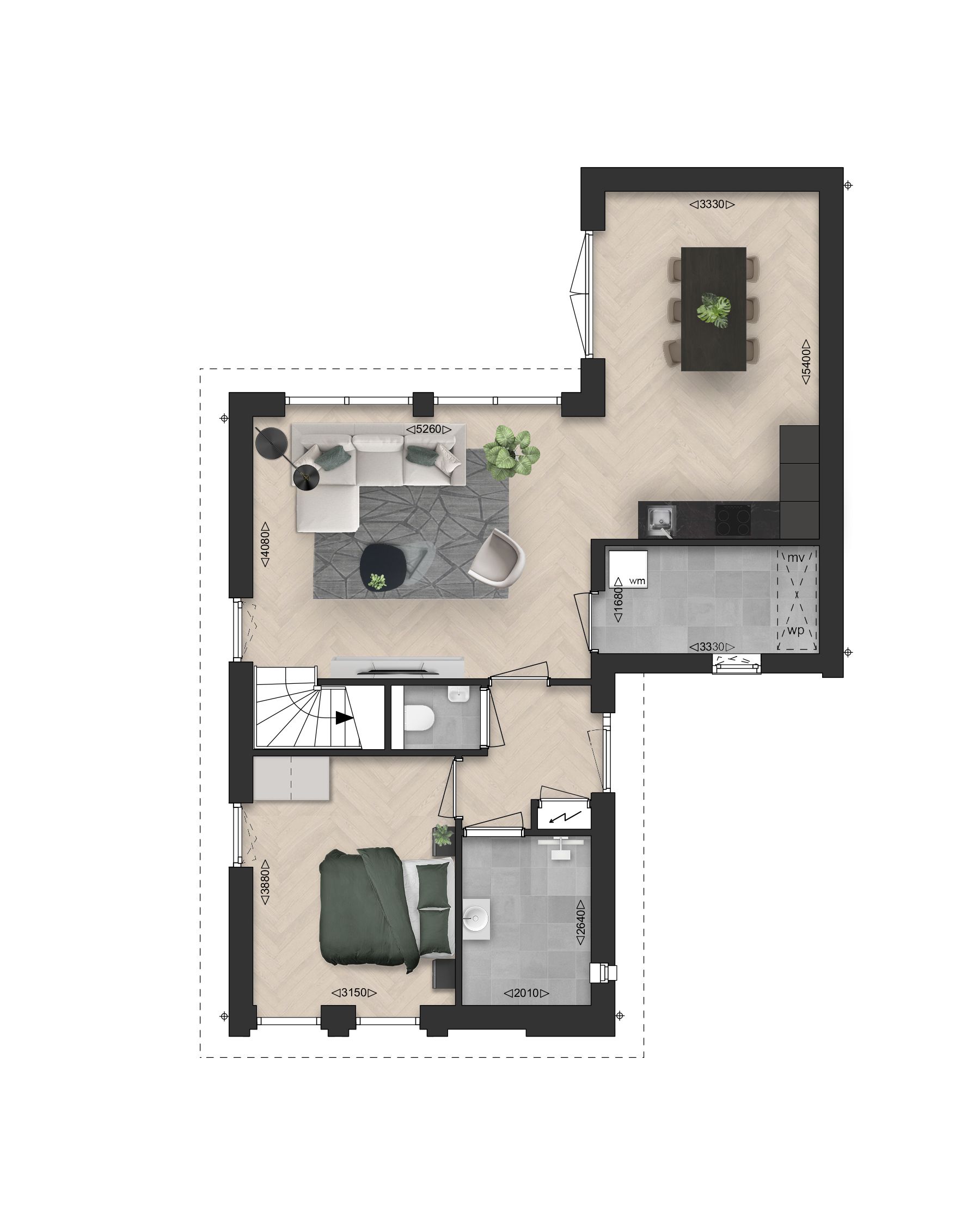 Foto 6 van Levensloop vrijstaande woning 5