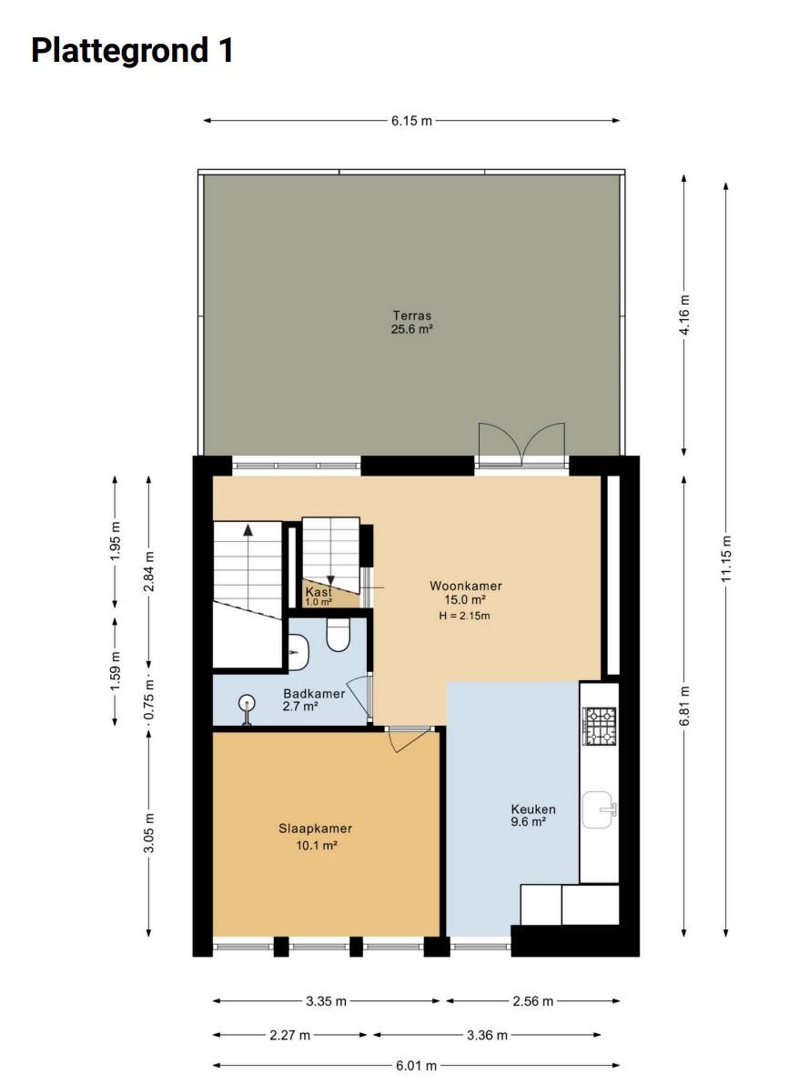 Foto 25 van Haarlemmermeerstraat 127-4