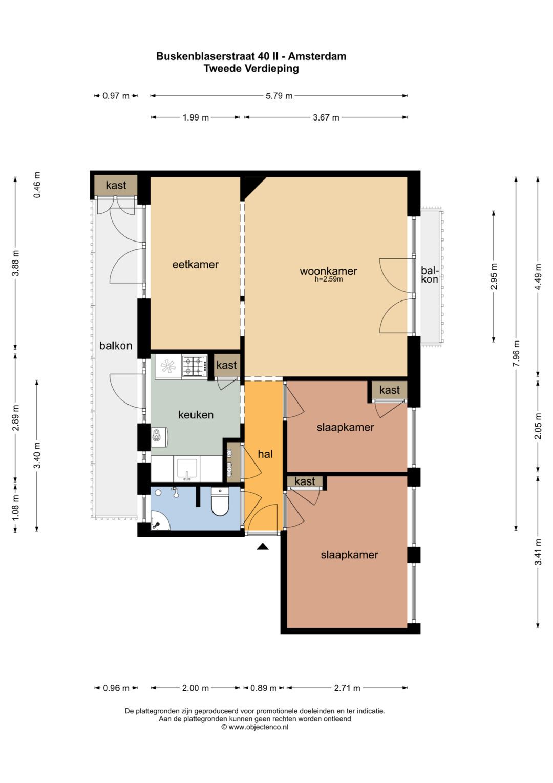 Photo 27 of Buskenblaserstraat 40-2