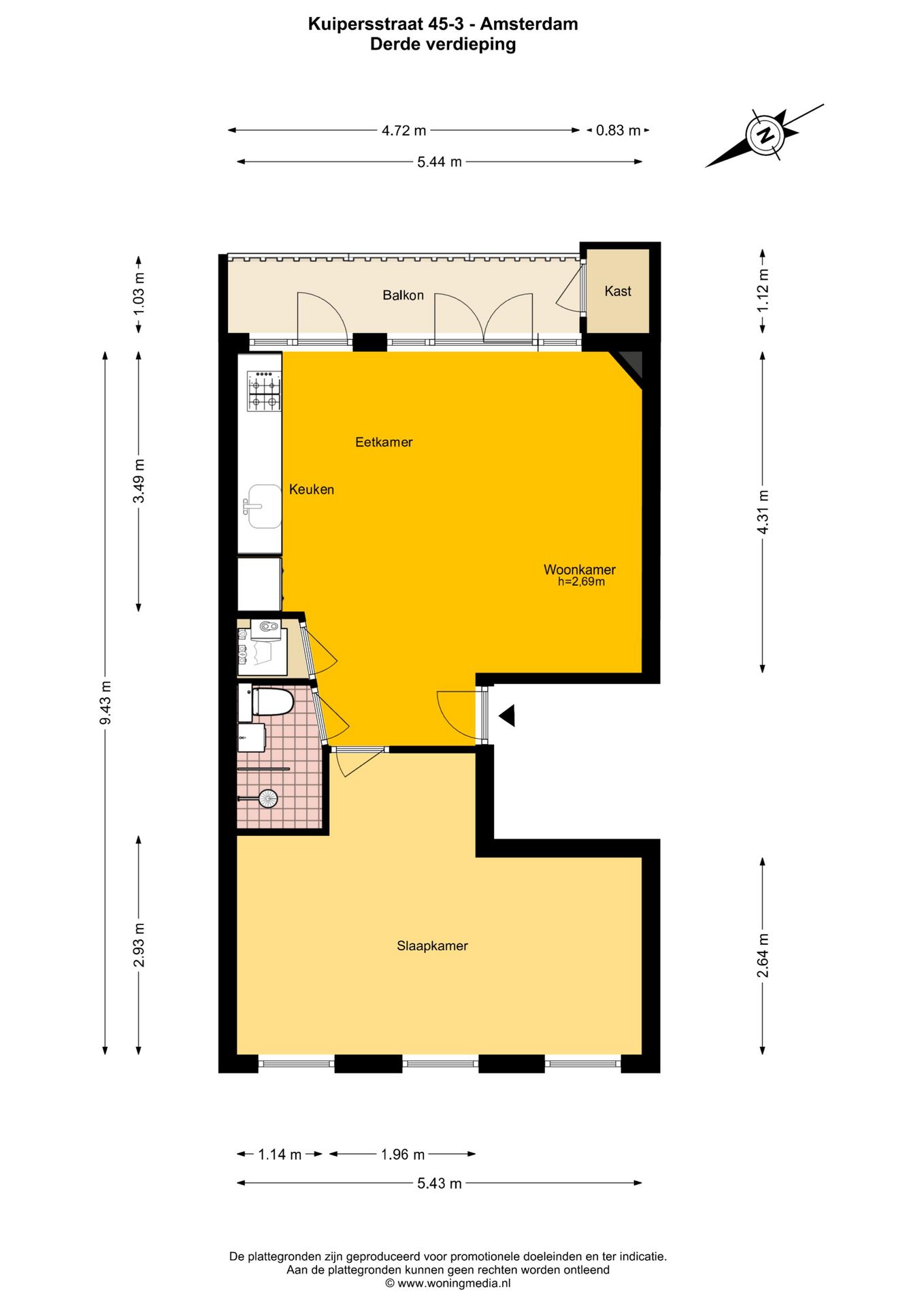 Foto 24 van Kuipersstraat 45-3