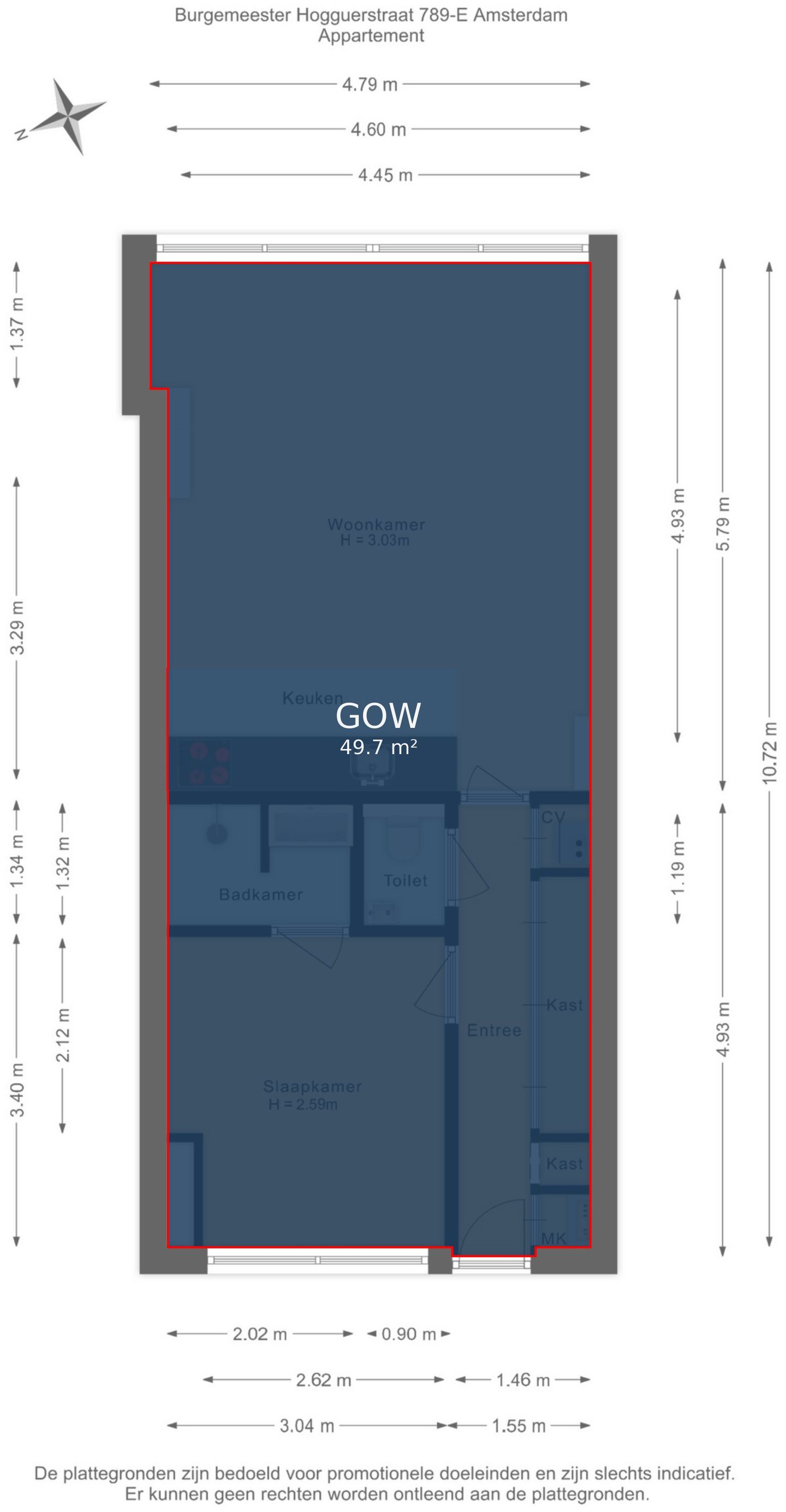 Foto 34 van Burgemeester Hogguerstraat 789-E