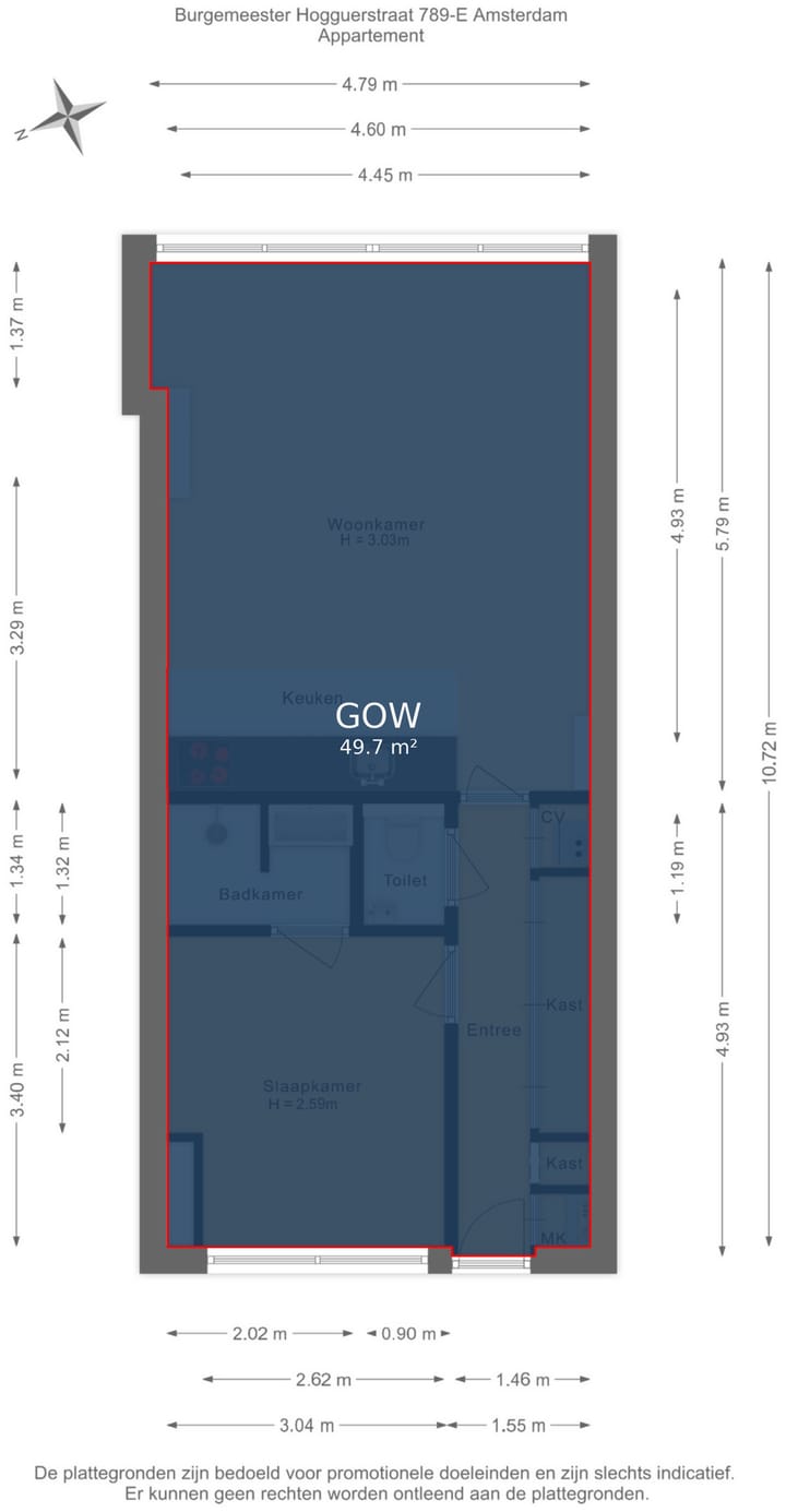Foto 34 van Burgemeester Hogguerstraat 789-E