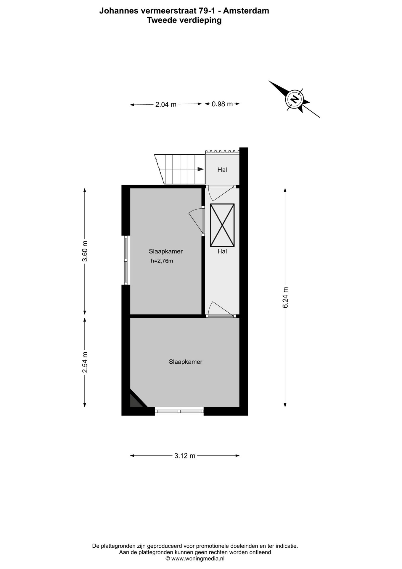 Foto 40 van Johannes Vermeerstraat 79-1