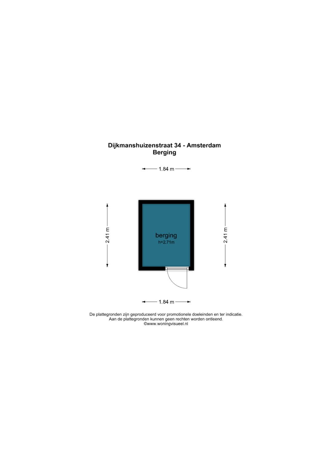 Foto 33 van Dijkmanshuizenstraat 34