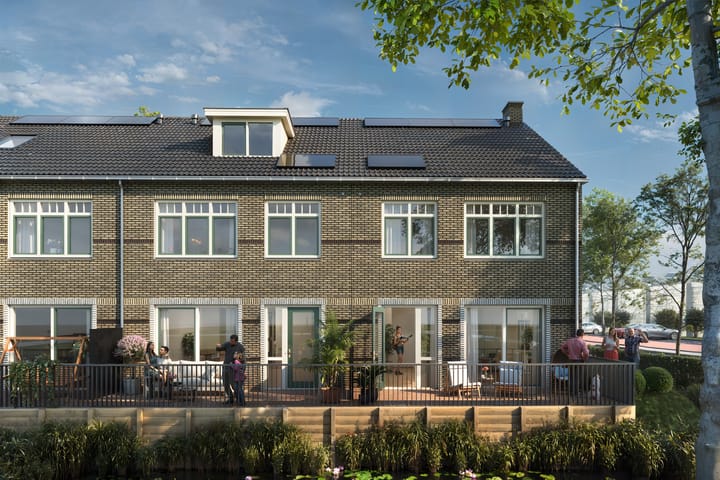 Image of Blauwe Regen rijwoning beukmaat 6,6 m Row house