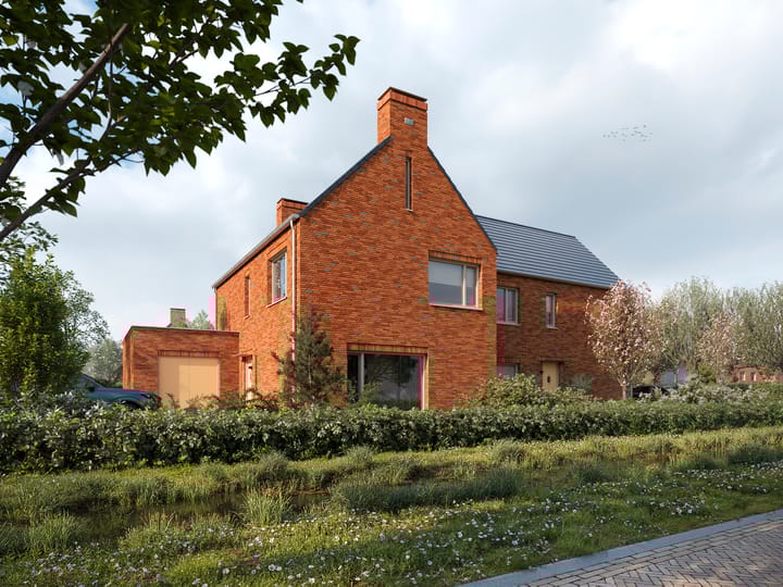 Photo 1 of Twee-onder-een-kap woningen - Hogenhofstr (Bouwnr. 1)