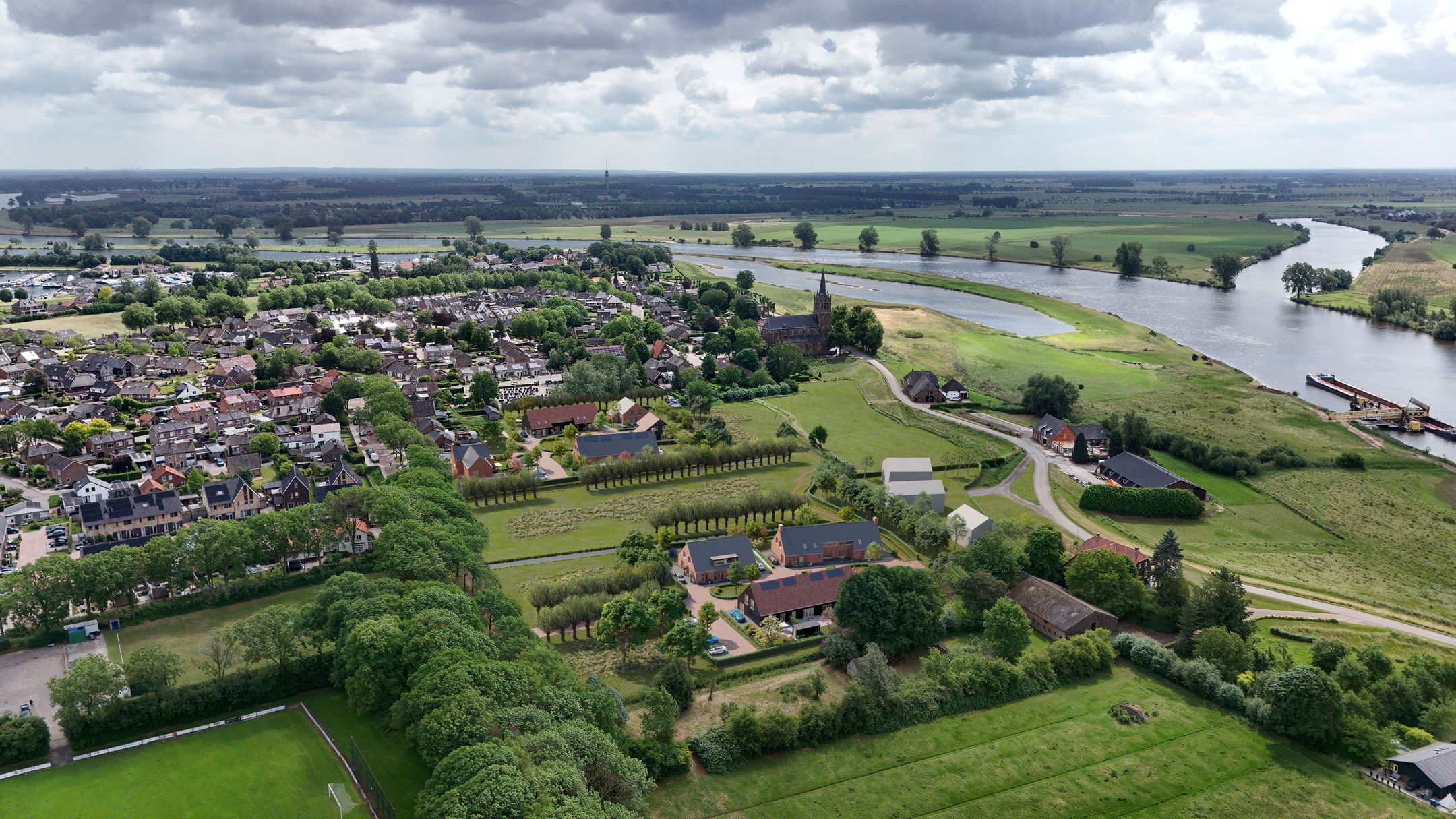 Foto 3 van Twee-onder-een-kap woningen - Hogenhofstr (Bouwnr. 1)