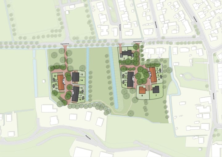 Foto 4 van Hoekwoningen - aan het erf (Bouwnr. 3)