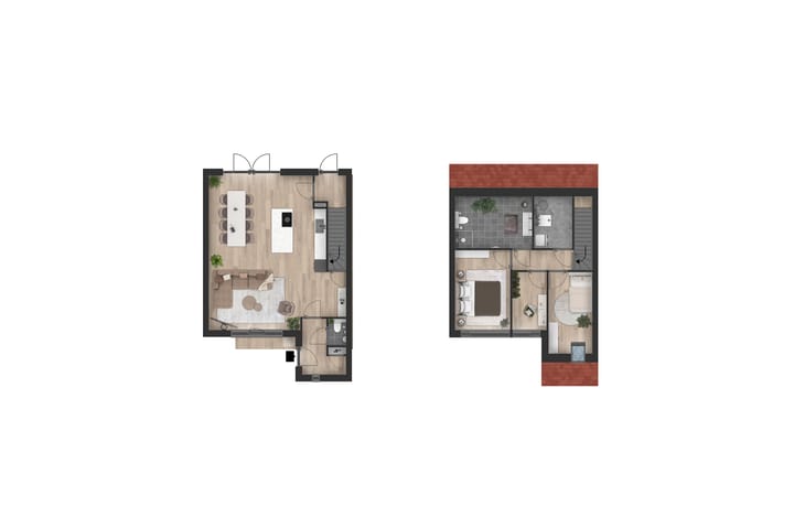 Photo 2 of Tussenwoningen ruim - aan het erf (Bouwnr. 17)