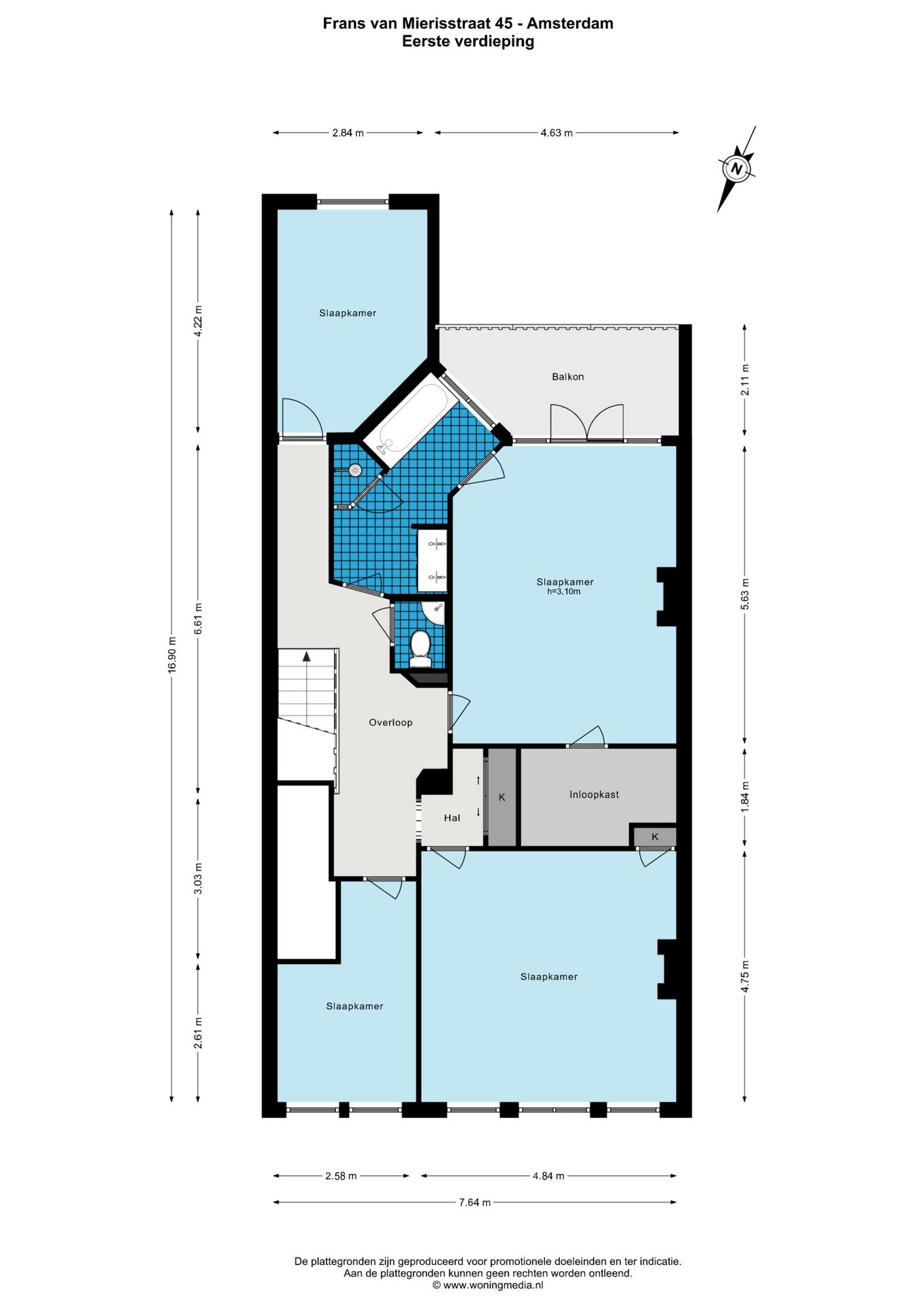 Foto 27 van Frans van Mierisstraat 45-H