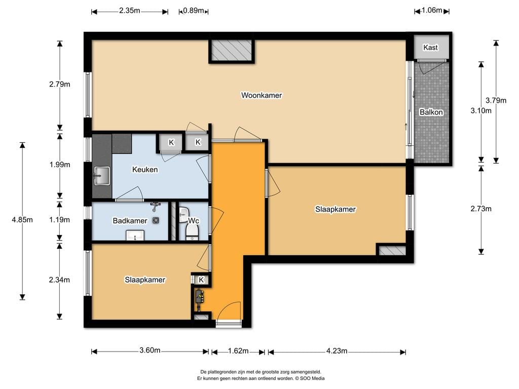 Foto 25 van Waterhoefstraat 13-C