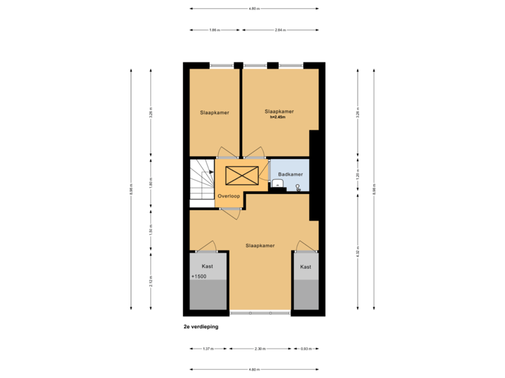 2e verdieping